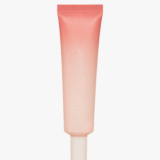 Gradient-colored tube on a white background