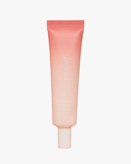 Gradient-colored tube on a white background