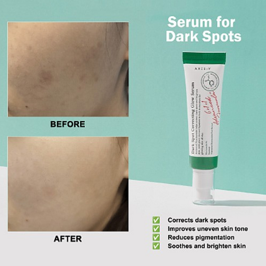 Dark spot correcting set from Axis-Y