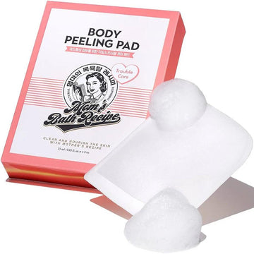 1 Box ( 8 sheets ) Mom's Bath Recipe - Body Peeling Pad Trouble