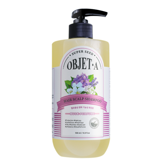 OBJETA SUPER SEED HAIR SCALP SHAMPOO MUSK