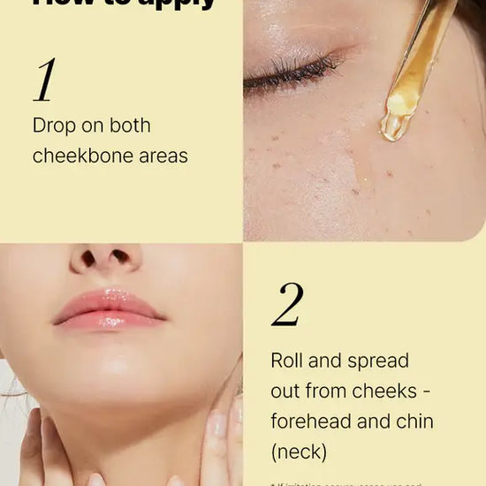 The Vitamin C 23 Serum - How to apply