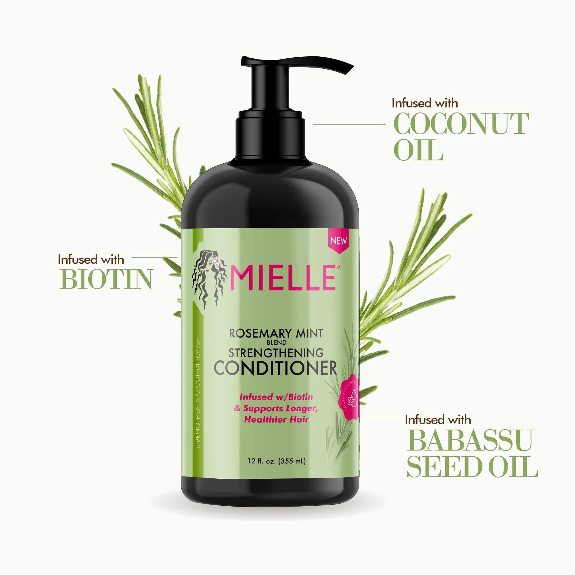 Mielle Rosemary Mint Scalp & Hair Strengthening Conditioner - Q8.bella