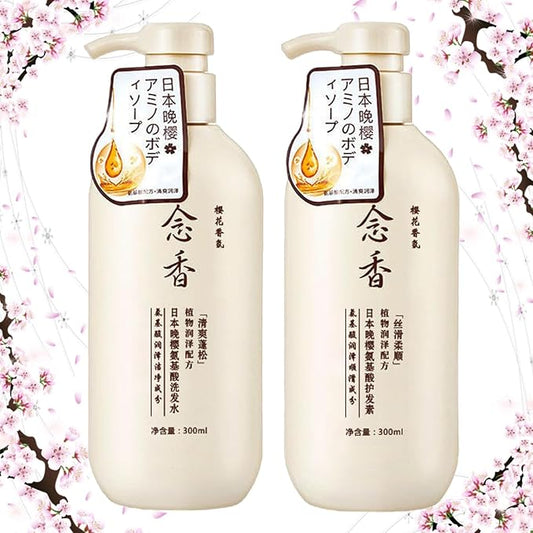 Maxfit Japanese Cherry Blossom Anti-Hair Loss Shampoo