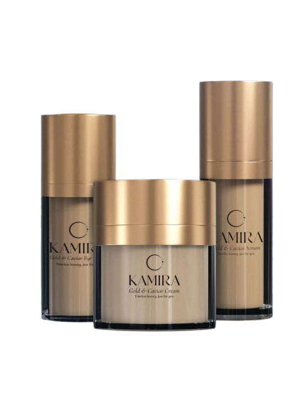 Gold & Caviar Set + Free Candle from KAMIRA