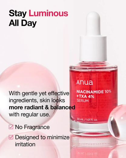 ANUA NIACINAMIDE 10%+TXA 4% SERUM