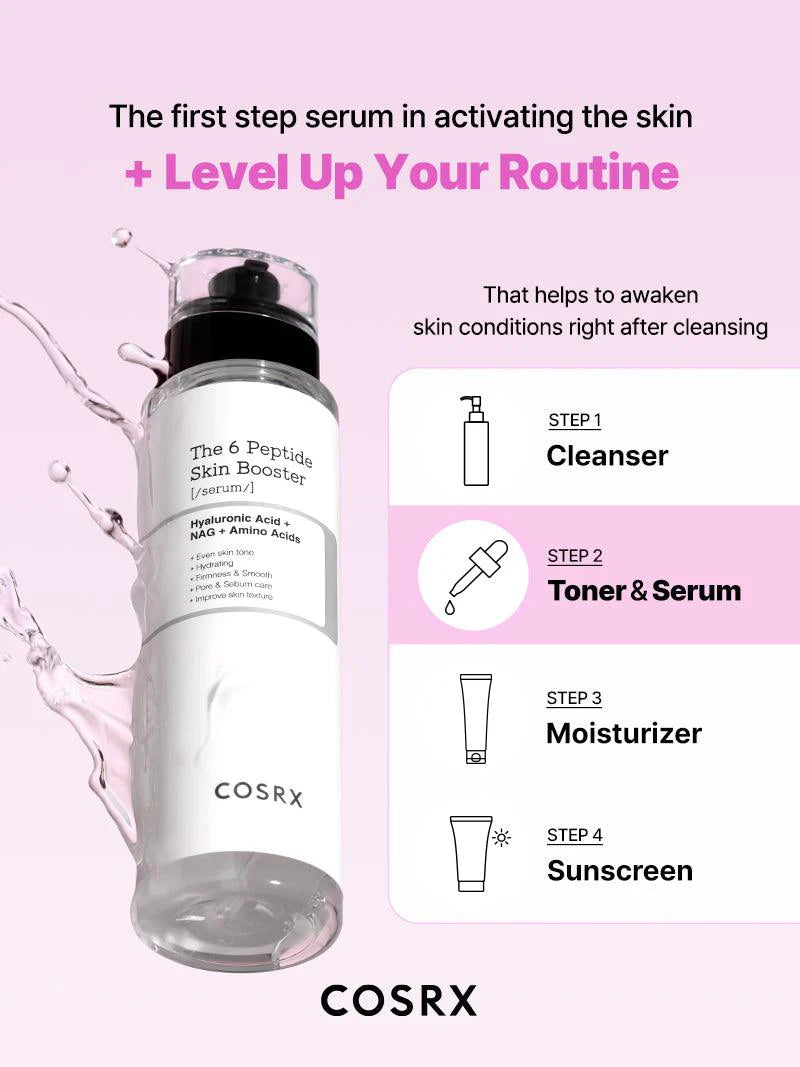 The 6 Peptide Skin Booster Serum